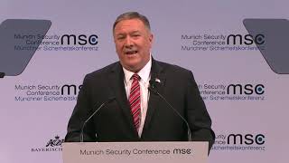 Munich Security Conference: Mike Pompeo