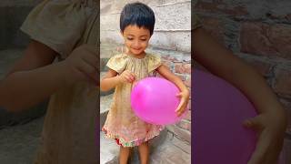 Cute baby Jhim playing with balloons #jhim #jhimbd #baby #cute #cutebaby