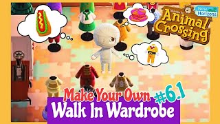 Make a Big WalkInCloset/ #AnimalCrossing: New Horizons Gameplay#6.1 (Interior Design/ Fashion Show)