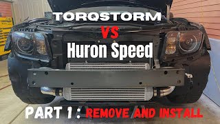 Removing torqstorm supercharger | Installing Huron speed turbo kit | 5th gen Camaro ss