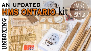 An UPDATED HMS ONTARIO (1780) kit - MarisStella - UNBOXING