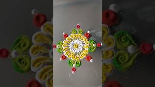 #rangoli #shortfeed #ytshort #shorts #rangoli #art #easyrangoli #rangolidesigns