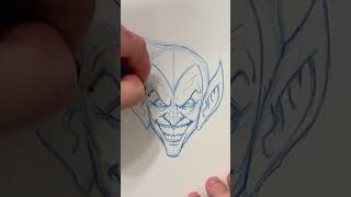 Let's Draw Green Goblin! 🎃✏