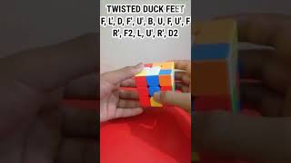 3 by 3 twisted duck feet pattern easy and best tutorial.