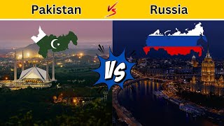 Russia vs Pakistan Comparison | Pak vs Russia Data Comparison 2024 | Pak vs Russia