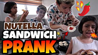 SPICY NUTELLA SANDWICH ! (GONE WRONG)