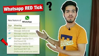 Whatsapp Red Tick New Update 2020 | Government Action For Whatsapp Users | Fake News Alert 🙏🙏