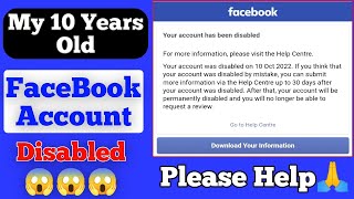 Why My 10 Years Old Facebook account disabled ? Don't make this mistake on Facebook...ID can Disable