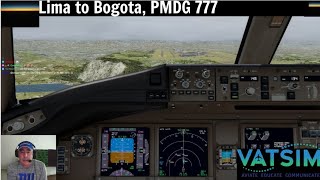 Lima to Bogota, PMDG777 [VATSIM] [P3D]