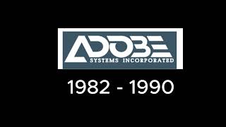 Evolution of Adobe logo