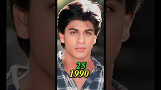 Srk transformation (1990-2024) |#bollywood #evolution #thenandnow