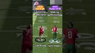 Oldest CFB 25 QB vs Oldest Madden 25 QB…. Who Will Win?