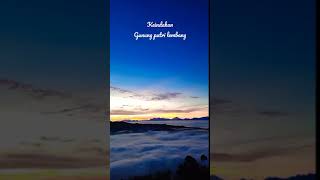 SAMUDRA AWAN Di GUNUNG PUTRI LEMBANG || #shorts