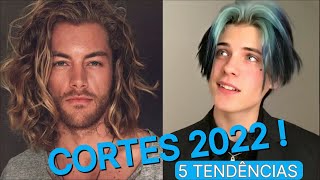 CORTES DE CABELO MASCULINOS 2022 | Principais Tendências