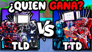 ¡TRIO MEJORADO TITAN de TLD vs TRIO MEJORADO TITAN de TTD! ¿CUÁL GANA?