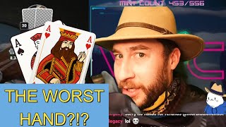 Pocket AA's are THE worst hand you can get!