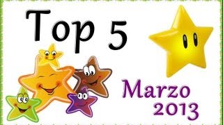 ★ TOP 5 MARZO 2013 ★