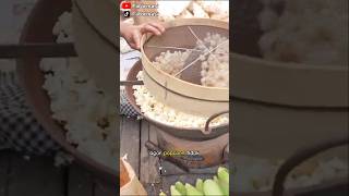 Pembuatan Popcorn Dengan Pasir #shorts #makanan #popcorn #viral