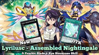 New Lyrilusc - Assembled Nightingale OTK Deck! Xyz Stormraze Skill [Yu-Gi-Oh! Duel Links]