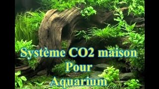 Système CO2 maison pour aquarium