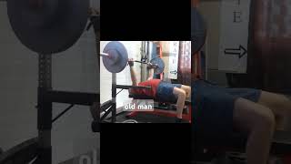 79kg/175lb pause bench @58 years old