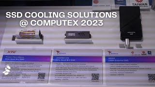 ADATA's Newest SSD Cooling Solutions Debuts at COMPUTEX 2023