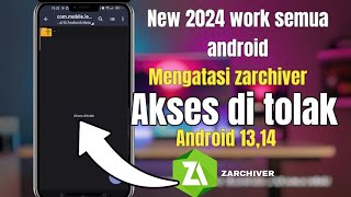 Cara mengatasi zarchiver akses di tolak - zarchiver akses di tolak android 13