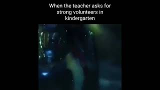 Kindergarten moment