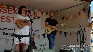 Amy Hopwood and Tobias Raven at Wessex Folk Festival 2018