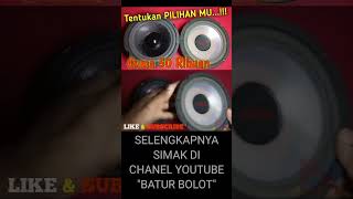 Perbedaan ACR 660 & ACR C-630-WH//Speaker Woofer Murah #VideoShorts #VideoPendek #FedShorts #Speaker