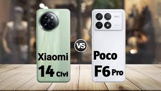 Xiaomi 14 Civi vs Poco F6 Pro: Full Comparison ⚡ Which Should You Buy?