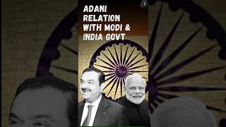 ADANI AND MODI RELATION||NEW ALLIGATION ON ADANI 🤯🤯 #short #shorts