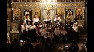 Parte din concertul de colinde -,,Oaspeți cu azur în gene"- Corul Sf. Andrei-Biserica Sf. Ap. Andrei