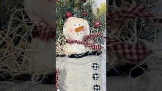 Adorable Peekaboo Snowman