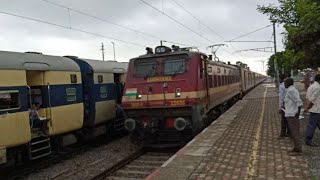 22411 Arunachal express cross the rura station