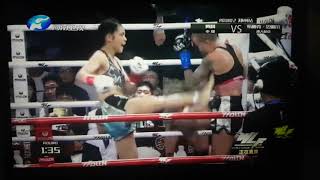 WLF KICKBOXING CHINA BROOKE FARRELL VS HUANG LEE