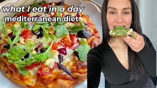 WHAT I EAT IN A DAY ON A MEDITERRANEAN DIET *realistic* 🍋