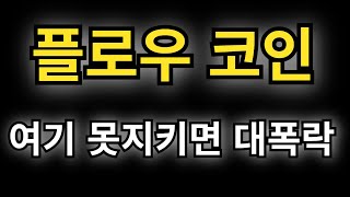 [ 플로우 ] 업비트 상장폐지 알트 종목 대검토시작, 조심해야 합니다.