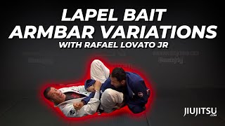 Lapel Bait Armbar Variations