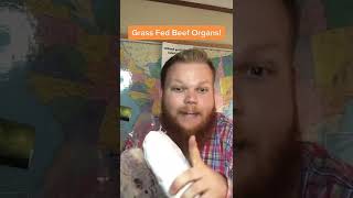 Grass Fed Beef Organs are Ancient Super Foods 🥩  #shorts