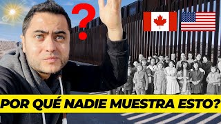 Crucé desde Canadá a EEUU por esta frontera