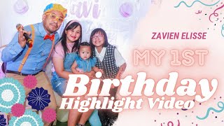 ZAVI'S 1ST BIRTHDAY & DEDICATION