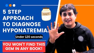 Diagnose Like a Pro | 5 steps & 120 seconds | Hyponatremia