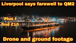 Liverpool says bon voyage to the QM2