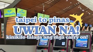 TAIWAN WITH FRIENDS PART8: UWIAN NA! MAHIGPIT SILA DITO SA CARRY ON + MINI PASALUBONG HAUL