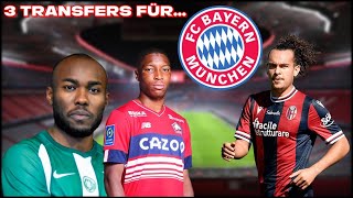 3 Transfers für eine Rückrunde mit größerer Kaderbreite für den FC BAYERN!