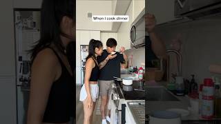 How do I tell her the food sucks? 😭 #couple #couplecomedy #shorts