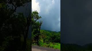 The beauty of Maharashtra during Monsoon⛈️#trending #travel #viral #shorts #monsoon #maharashtra #yt