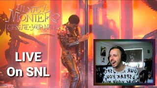 REACTING TO Lil Nas X - MONTERO (Call Me By Your Name) (Live on SNL)