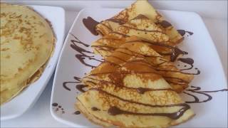 crêpes vanilles au citron par Abigael Foods /pancake/vanilla crepe/crêpes citron facile à faire